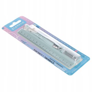 CYRKIEL MET LINIJKA PASTEL BLUE STK B/C 12/288 4