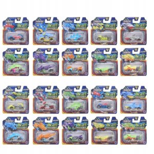 Auto wyścigowe Beast Machines 7,5cm na blistrze TEAMSTERZ 1417432 p48 mix cena za 1 szt 1