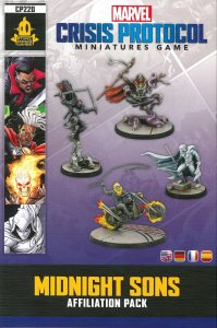 Atomic Mass Games Marvel: Crisis Protocol - Midnight Sons - Affiliation Pack 2