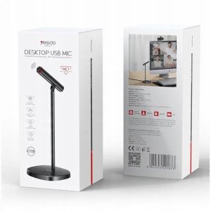 yesido KR18 Mikrofon Biurkowy (ANC) 48KHZ/24BIT, BLACK/CZARNY 2