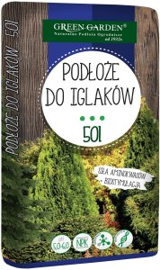 Ziemia do iglaków 50l do uprawy krzewów i drzew 1