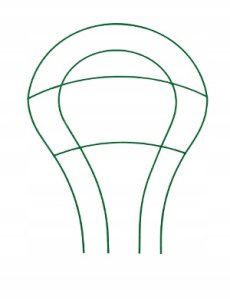 10x Podpora doniczkowa ELGarden Podpórka kwiatowa 8