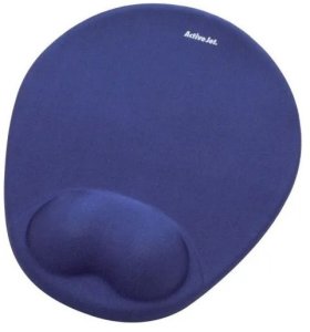 Activejet podkładka pod mysz żelowa niebieska 1