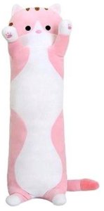 MASKOTKA KOT RÓŻOWA 70CM 1