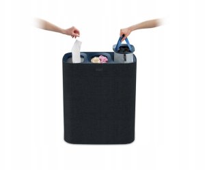 Kosz na pranie Joseph Joseph Joseph Joseph Tota Trio schwarz 90L Wäschetrennkorb 14