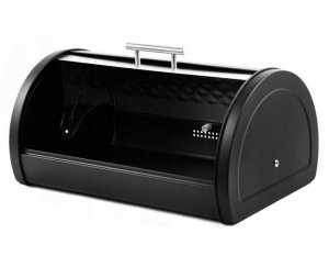 Chlebak KRISBERG CHLEBAK STALOWY Z POKRYWĄ DIAMOND KS-2604 2