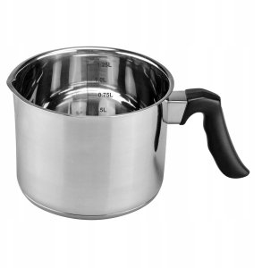 Brunbeste GARNEK STALOWY DO MLEKA 1.5L BRUNBESTE BB-2198 3