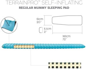 Bestway materac TerrainPro Karimata samopompująca 183x51cm 69621 3