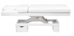 Activeshop Spa leżanka kosmetyczna Azzurro 815B świecąca szara wood podgrzewana 8