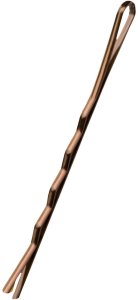 Activeshop Wsuwki fryzjerskie do włosów 120 szt. E-57 5,6 cm złote 3