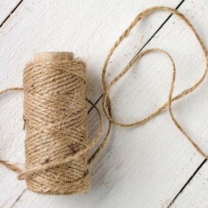 VERGIONIC Sznurek jutowy pakowy mocny 50 m 3