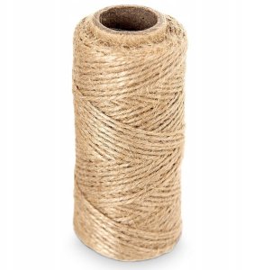 VERGIONIC Sznurek jutowy pakowy mocny 50 m 5