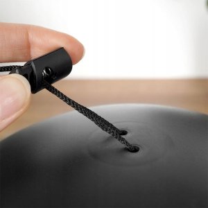 Karmnik dla ptaków / budka na karmę ziarno czarny 4