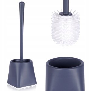 Szczotka do toalety z pojemnikiem szara 3