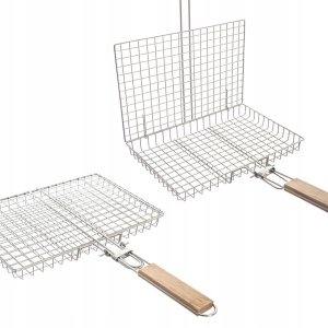 Ultra Clean Koszyk do grillowania metalowy 32x49 cm 7
