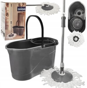 Mop obrotowy z wiadrem 19 l GREY 11