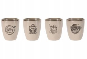 Kubki ceramiczne 160 ml 4 szt. 1