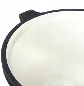 Kociołek żeliwny emaliowany na nóżkach z pokrywką CAST LINE 8 l 8