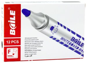 Zestaw Markery Do Tablicy Suchościeralnej Czarne 12szt 3