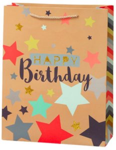 Lean Torba Prezentowa Urodzinowa Happy Birthday 23 x 18 x 10cm 5