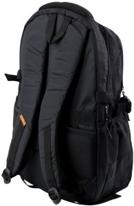 Plecak Miejski Funkcjonalny 9 Kieszeni Czarny 35L 3