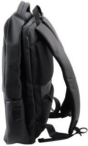 Plecak Miejski Biznesowy USB Kieszeń Na Laptopa Czarny 16L 2