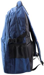 Plecak Miejski Funkcjonalny 9 Kieszeni Granatowy 35L 3