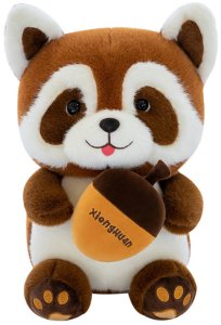 Pluszowa Maskotka Przytulanka Szop Z Żołędziem 23cm 3