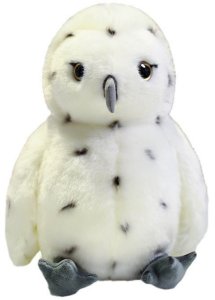 Pluszowa Sowa Ptak Pluszak Maskotka Przytulanka Biała 23cm 3
