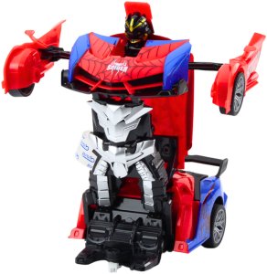 Samochód Robot Spider Pająk Zdalnie Sterowany 2w1 Światła Dźwięki 3