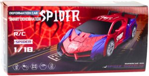 Samochód Robot Spider Pająk Zdalnie Sterowany 2w1 Światła Dźwięki 5