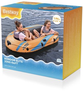 Dmuchany Ponton 193 x 106 x 31 cm Bestway 61139 11