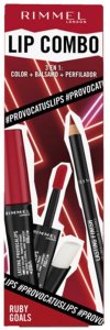 Zestaw Do Makijażu Rimmel London Lip Combo 3 Części Ruby Goals 1