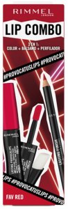 Zestaw Do Makijażu Rimmel London Lip Combo 3 Części Fav Red 1