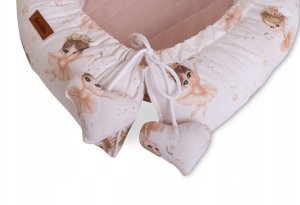 Sensillo Kokon Muślin Baletnice Różowe 80x45 5