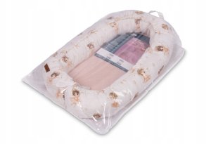 Sensillo Kokon Muślin Baletnice Różowe 80x45 6