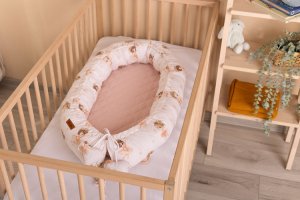 Sensillo Kokon Muślin Baletnice Różowe 80x45 7