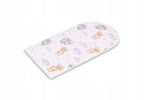 KOKON MUŚLIN TEDDY SZARY 80x45 2