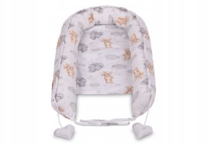 KOKON MUŚLIN TEDDY SZARY 80x45 4