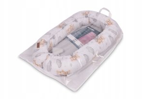 KOKON MUŚLIN TEDDY SZARY 80x45 6