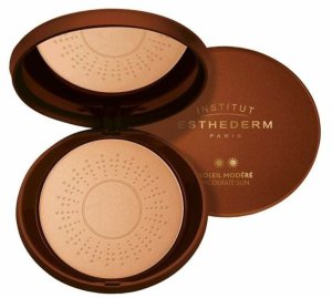 Puder kompaktowy Institut Esthederm Reflets De Soleil 15 g Balsam do Opalania 1