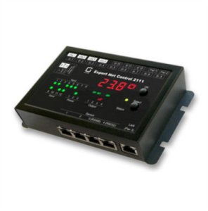 GUDE 2111-2 Expert Netcontrol 4 wyjścia przekaźnikowe, 12 pasywnych wejść sygnałowych TCP/IP, PoE 1