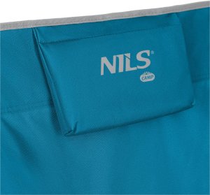 NC3306 KRZESŁO PLAŻOWE NIEBIESKO SZARE NILS CAMP 9