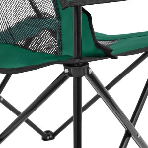 NC3302 KRZESŁO TURYSTYCZNE ZIELONO-CZARNY NILS CAMP 6