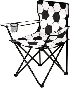 NC3303 KRZESŁO SKŁADANE BIAŁO-CZARNE NILS 4