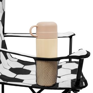 NC3303 KRZESŁO SKŁADANE BIAŁO-CZARNE NILS 5