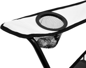 NC3303 KRZESŁO SKŁADANE BIAŁO-CZARNE NILS 6