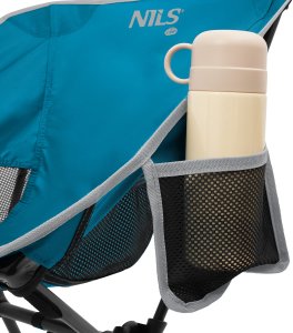 NC3320 KRZESŁO SKŁADANE ULTRALIGHT NIEBIESKIE NILS CAMP 6