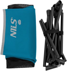 NC3320 KRZESŁO SKŁADANE ULTRALIGHT NIEBIESKIE NILS CAMP 10