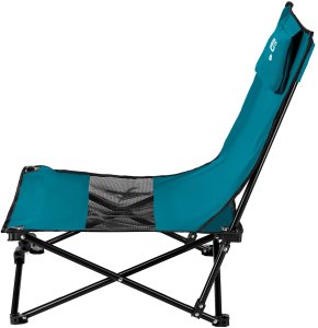 NC3306 KRZESŁO PLAŻOWE NIEBIESKO CZARNE NILS CAMP 5